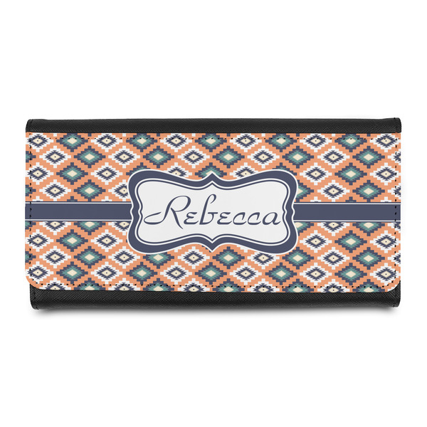 Custom Tribal Leatherette Ladies Wallet (Personalized)