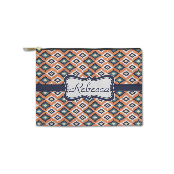 Custom Tribal Zipper Pouch - Small - 8.5"x6" (Personalized)