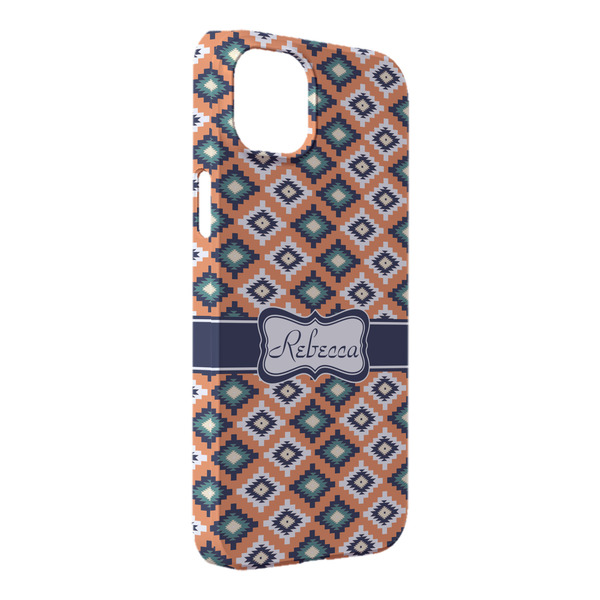 Custom Tribal iPhone Case - Plastic - iPhone 14 Plus (Personalized)