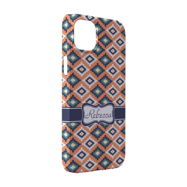 Custom Tribal iPhone Case - Plastic - iPhone 14 Pro (Personalized)