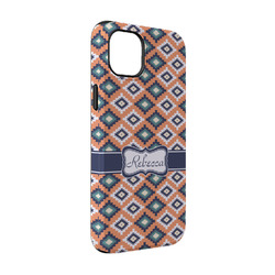 Tribal iPhone Case - Rubber Lined - iPhone 14 (Personalized)