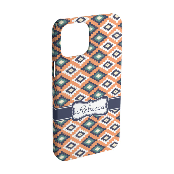 Custom Tribal iPhone Case - Plastic - iPhone 15 Pro (Personalized)