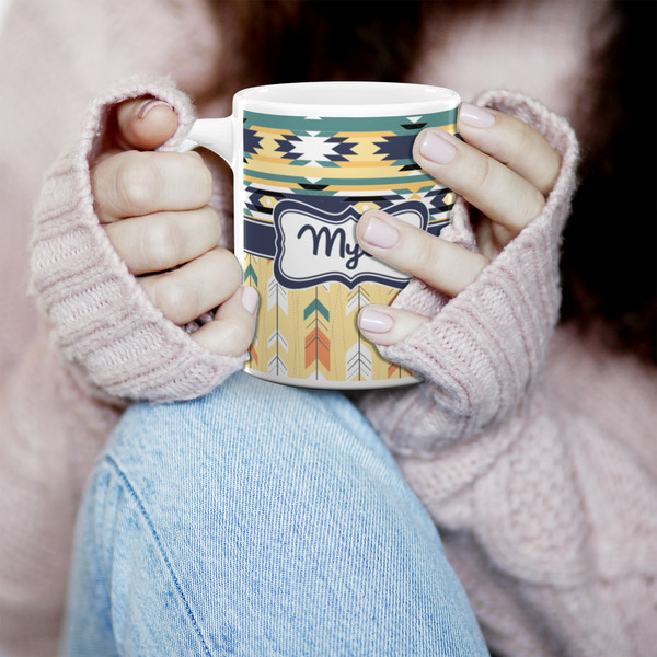 Tribal2 11oz Coffee Mug - LIFESTYLE