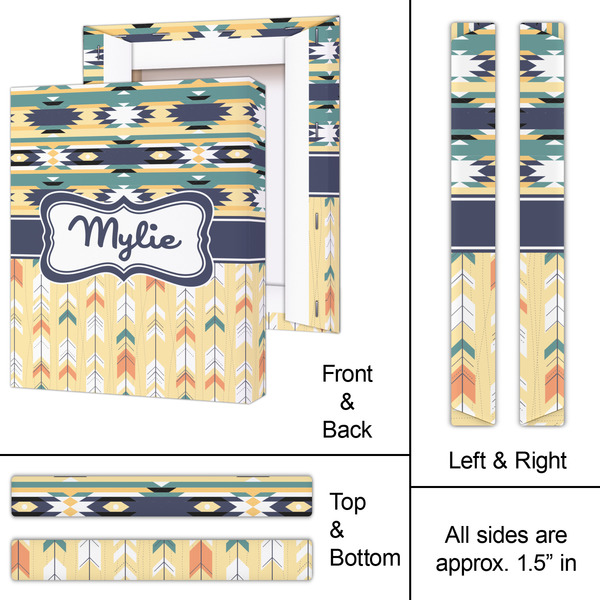 Tribal2 11x14 - Canvas Print - Approval