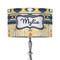 Tribal2 12" Drum Lampshade - ON STAND (Fabric)