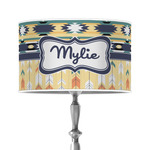 Tribal2 12" Drum Lamp Shade - Poly-film (Personalized)