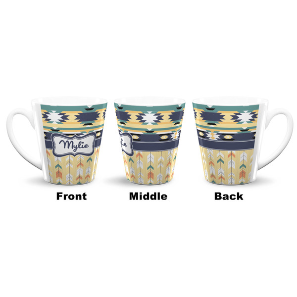 Tribal2 12 Oz Latte Mug - Approval