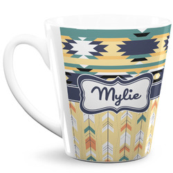 Tribal2 12 Oz Latte Mug (Personalized)