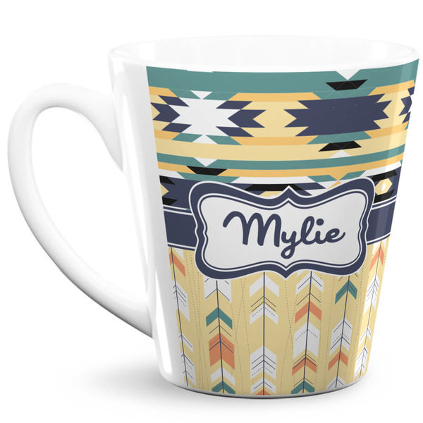 Custom Tribal2 12 Oz Latte Mug (Personalized)
