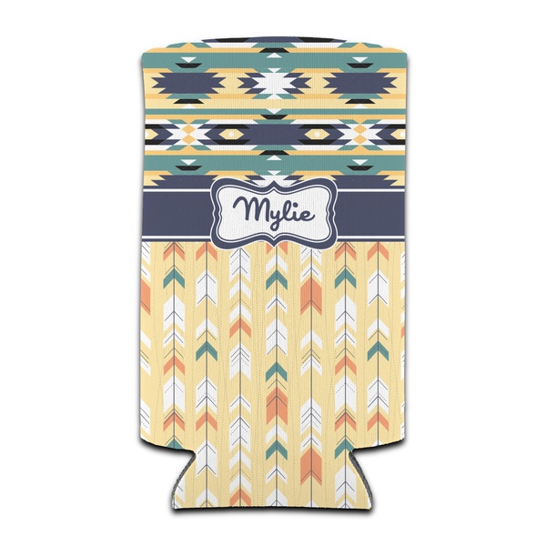 Custom Tribal2 Can Cooler (tall 12 oz) (Personalized)