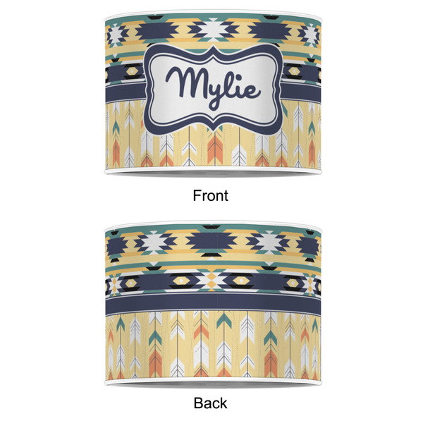 Tribal2 16" Drum Lampshade - APPROVAL (Poly Film)