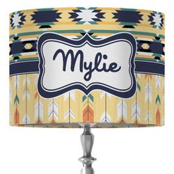 Tribal2 16" Drum Lamp Shade - Fabric (Personalized)