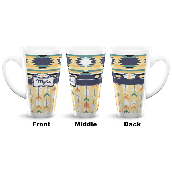 Tribal2 16 Oz Latte Mug - Approval