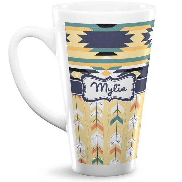 Custom Tribal2 16 Oz Latte Mug (Personalized)