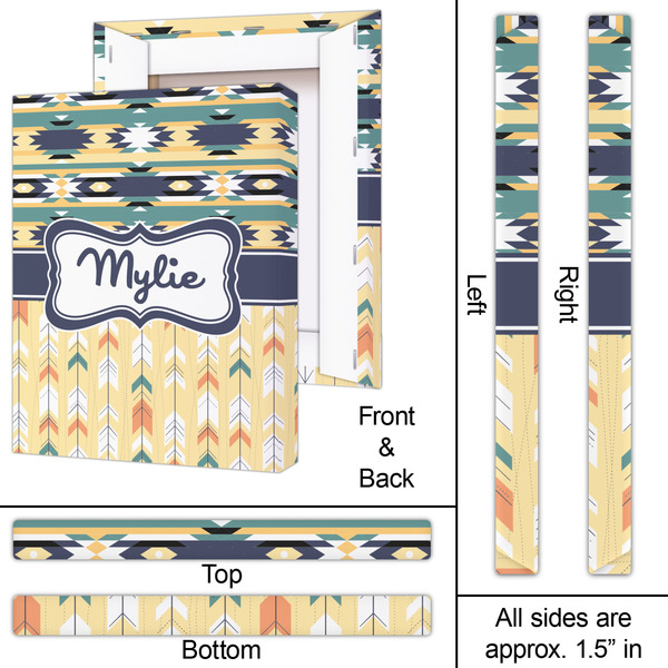 Tribal2 16x20 - Canvas Print - Approval