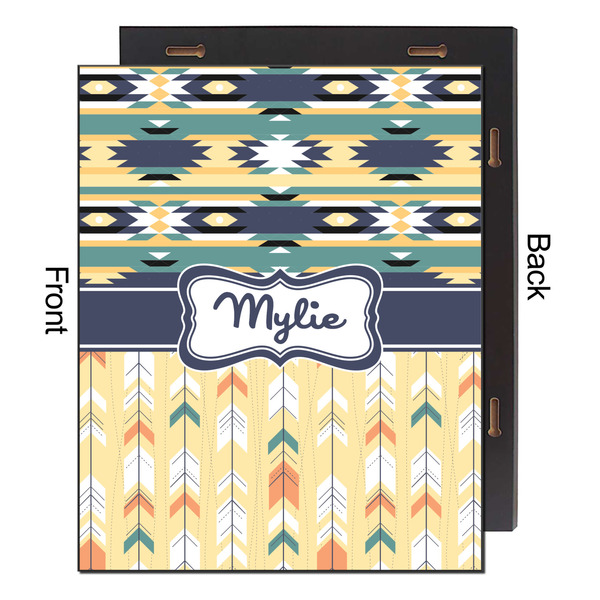 Tribal2 16x20 Wood Print - Front & Back View