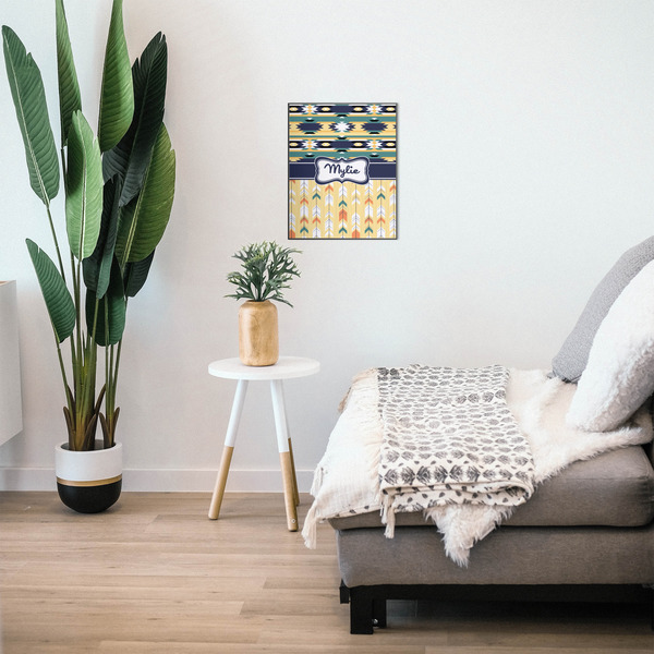 Tribal2 16x20 Wood Print - In Context