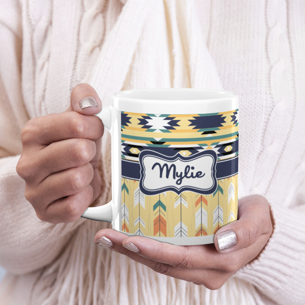 Tribal2 20oz Coffee Mug - LIFESTYLE