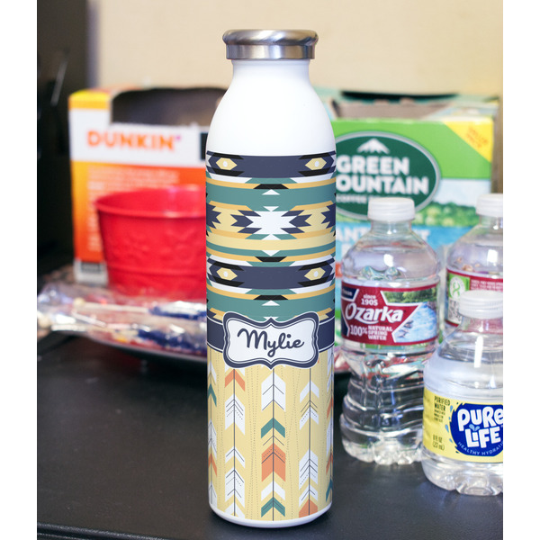 Tribal2 20oz Water Bottles - Full Print - In Context