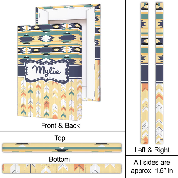 Tribal2 20x30 - Canvas Print - Approval