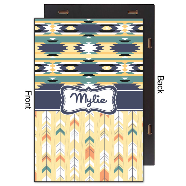 Tribal2 20x30 Wood Print - Front & Back View