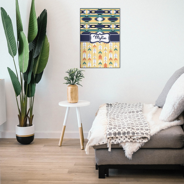 Tribal2 20x30 Wood Print - In Context