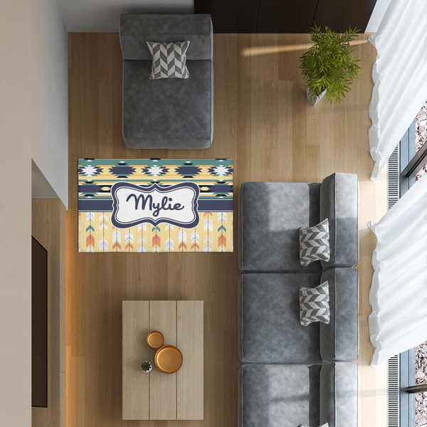 Tribal2 3'x5' Indoor Area Rugs - IN CONTEXT