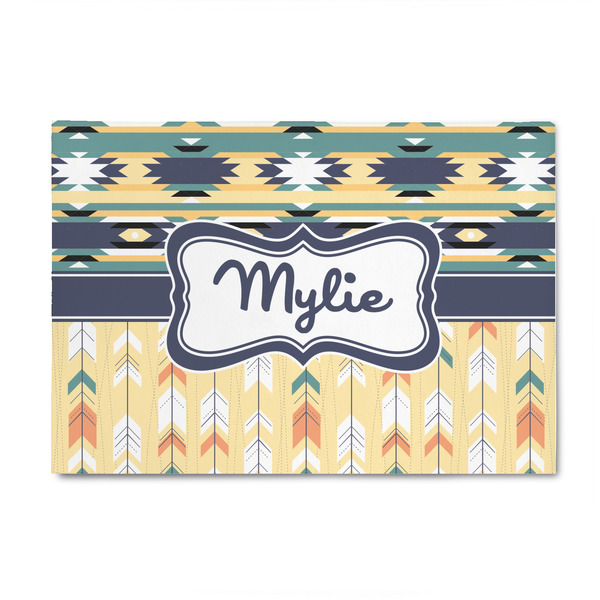 Custom Tribal2 4' x 6' Indoor Area Rug (Personalized)