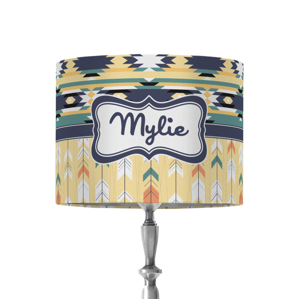 Custom Tribal2 8" Drum Lamp Shade - Fabric (Personalized)