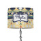 Tribal2 8" Drum Lampshade - ON STAND (Fabric)
