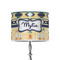 Tribal2 8" Drum Lampshade - ON STAND (Poly Film)