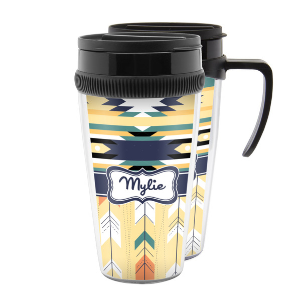 Custom Tribal2 Acrylic Travel Mug (Personalized)