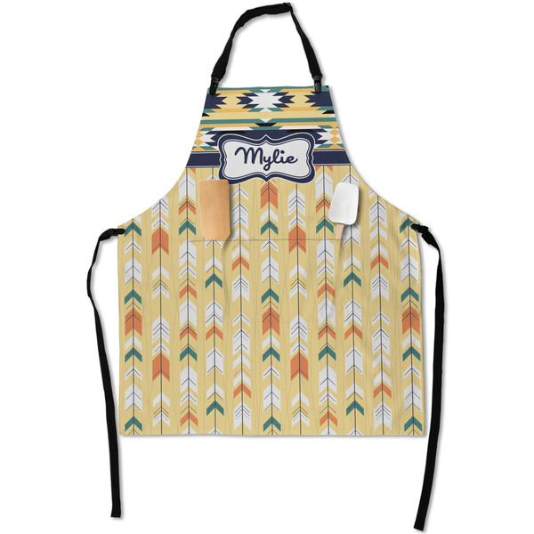 Custom Tribal2 Apron With Pockets w/ Name or Text
