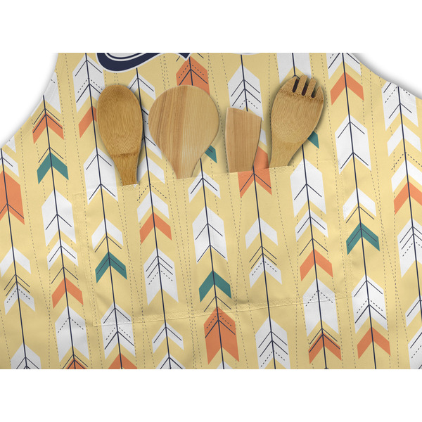 Tribal2 Apron - Pocket Detail with Props