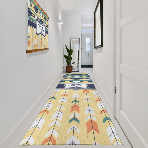 Tribal2 Area Rug Sizes - In Context (vertical)