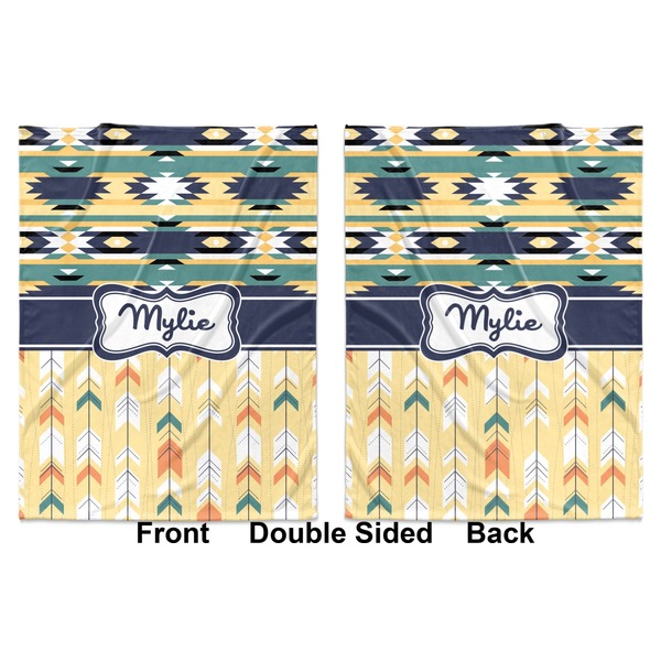 Tribal2 Baby Blanket (Double Sided - Printed Front and Back)