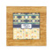 Tribal2 Bamboo Trivet with 6" Tile - FRONT