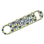 Tribal2 Bar Bottle Opener w/ Name or Text