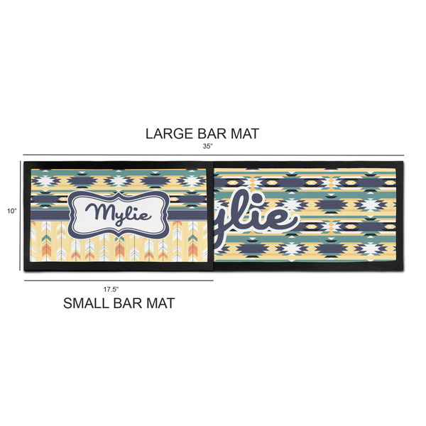 Tribal2 Bar Mats - Sizing Chart