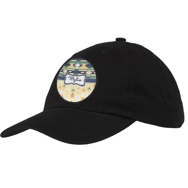 Custom Tribal2 Baseball Cap - Black (Personalized)