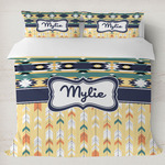 Tribal2 Duvet Cover Set - King (Personalized)