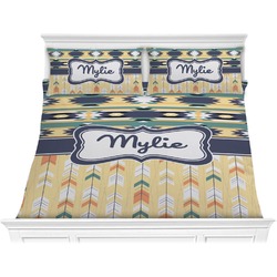 Tribal2 Comforter Set - King (Personalized)