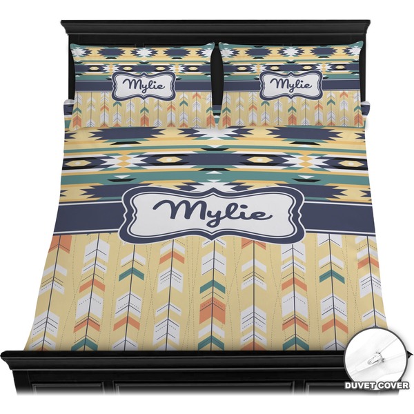 Tribal2 Bedding Set (Queen) - Duvet