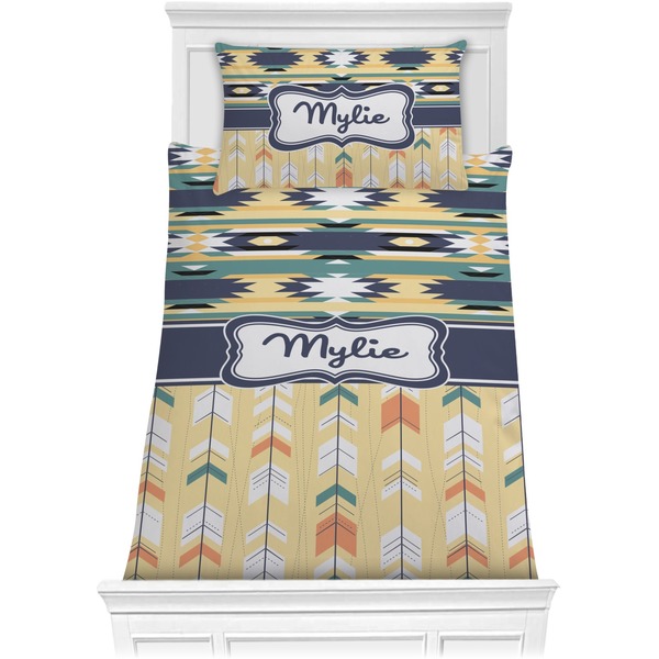 Custom Tribal2 Comforter Set - Twin (Personalized)