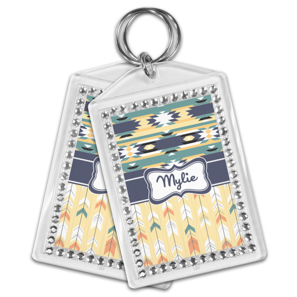 Tribal2 Bling Keychain - MAIN