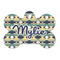 Tribal2 Bone Shaped Dog ID Tag (Personalized)