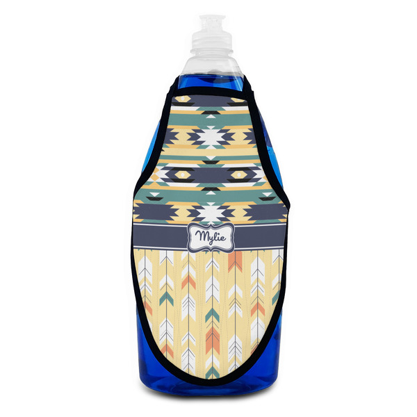 Tribal2 Bottle Apron - Soap - FRONT
