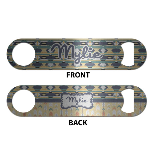 Tribal2 Bottle Opener - Front & Back