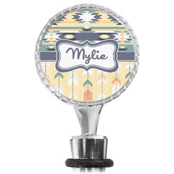 Tribal2 Wine Bottle Stopper (Personalized)