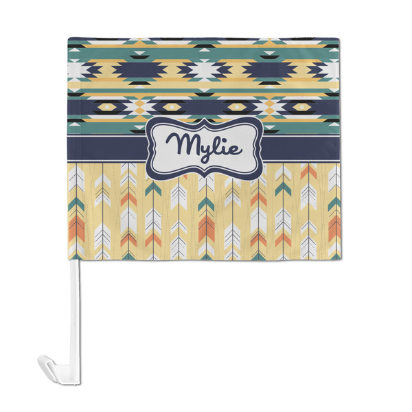 Tribal2 Car Flag - Large - FRONT